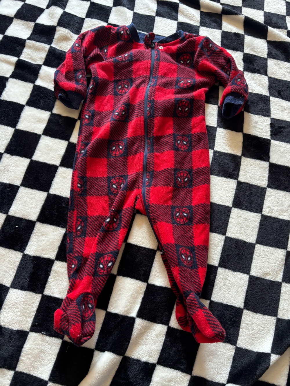 6/12 month spider man sleeper